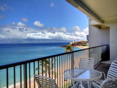Beach view from balcony
